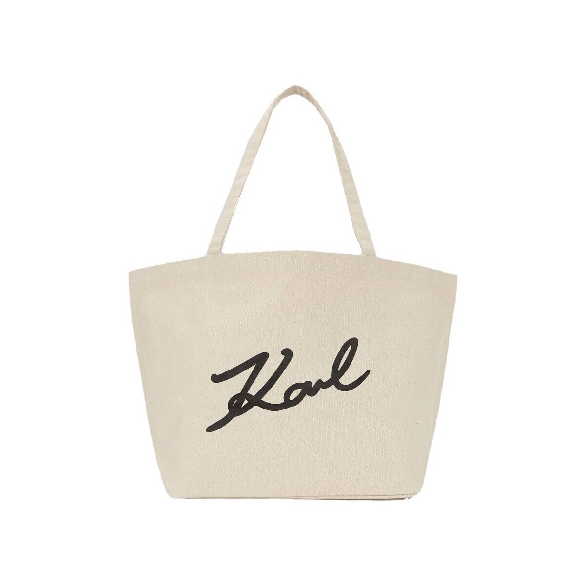 Karl Lagerfeld  A3W50108 K SIGNATURE EMB CANVAS SHO  Béžová