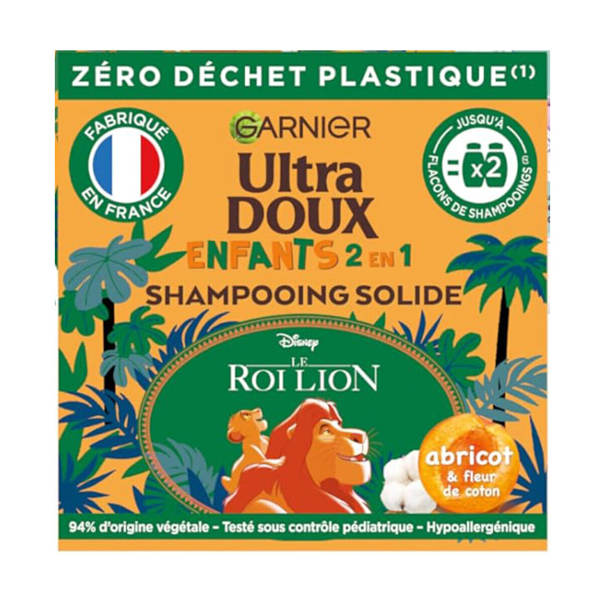 Garnier  Ultra Gentle 2-in-1 Solid Kids Shampoo - The Lion King