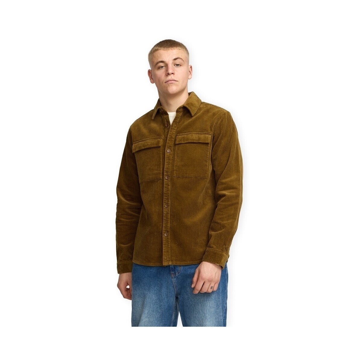 Rvlt Revolution  Utility Shirt 3776 - Dustbrown  Hnědá