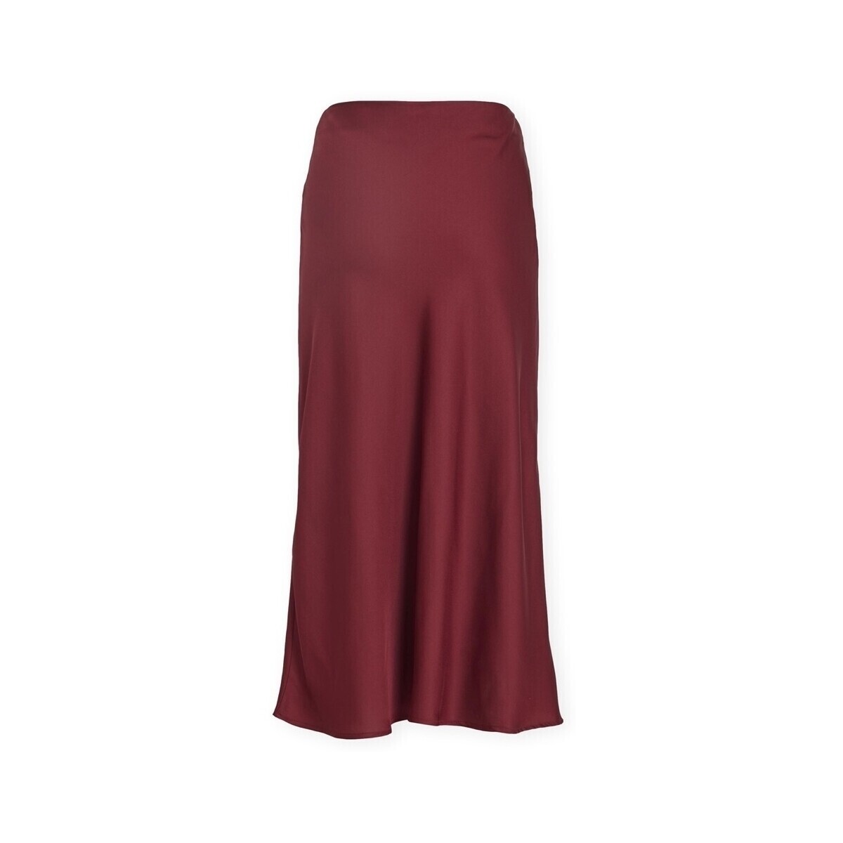 Vila  Noos Elette Skirt - Cabernet  Bordó
