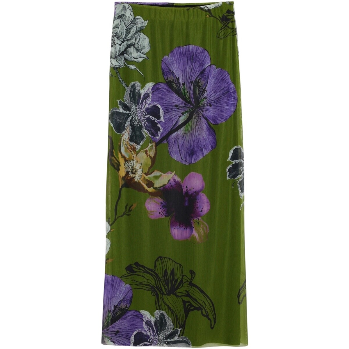 Desigual  FAL_TULLEFLOWERS 25WWFK03  Zelená