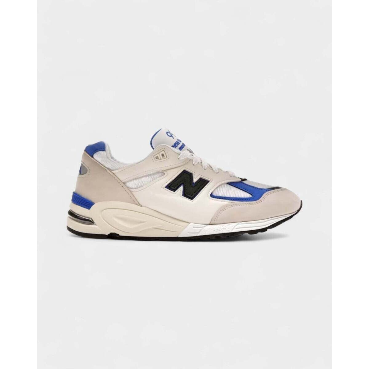 New Balance  990v2 MiUSA White Blue  Bílá