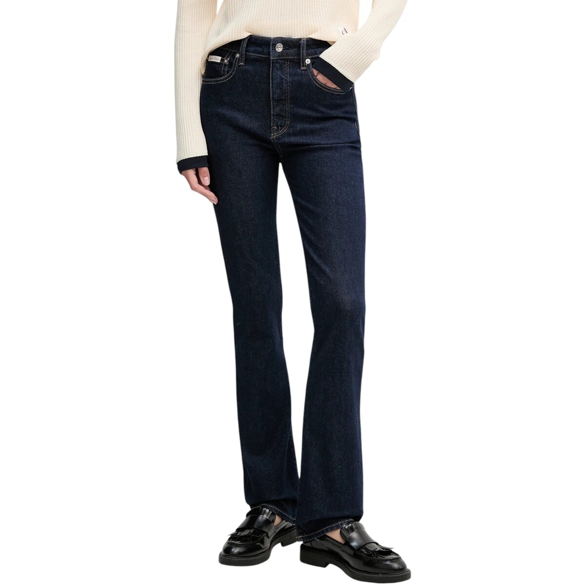 Calvin Klein Jeans  SKINNY BOOT CK CLASS LV047D732G  Modrá