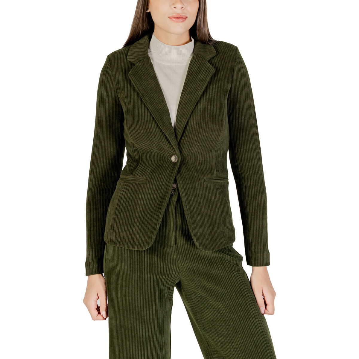 Ichi  IHKATE CORDUROY BL3 20124970  Zelená