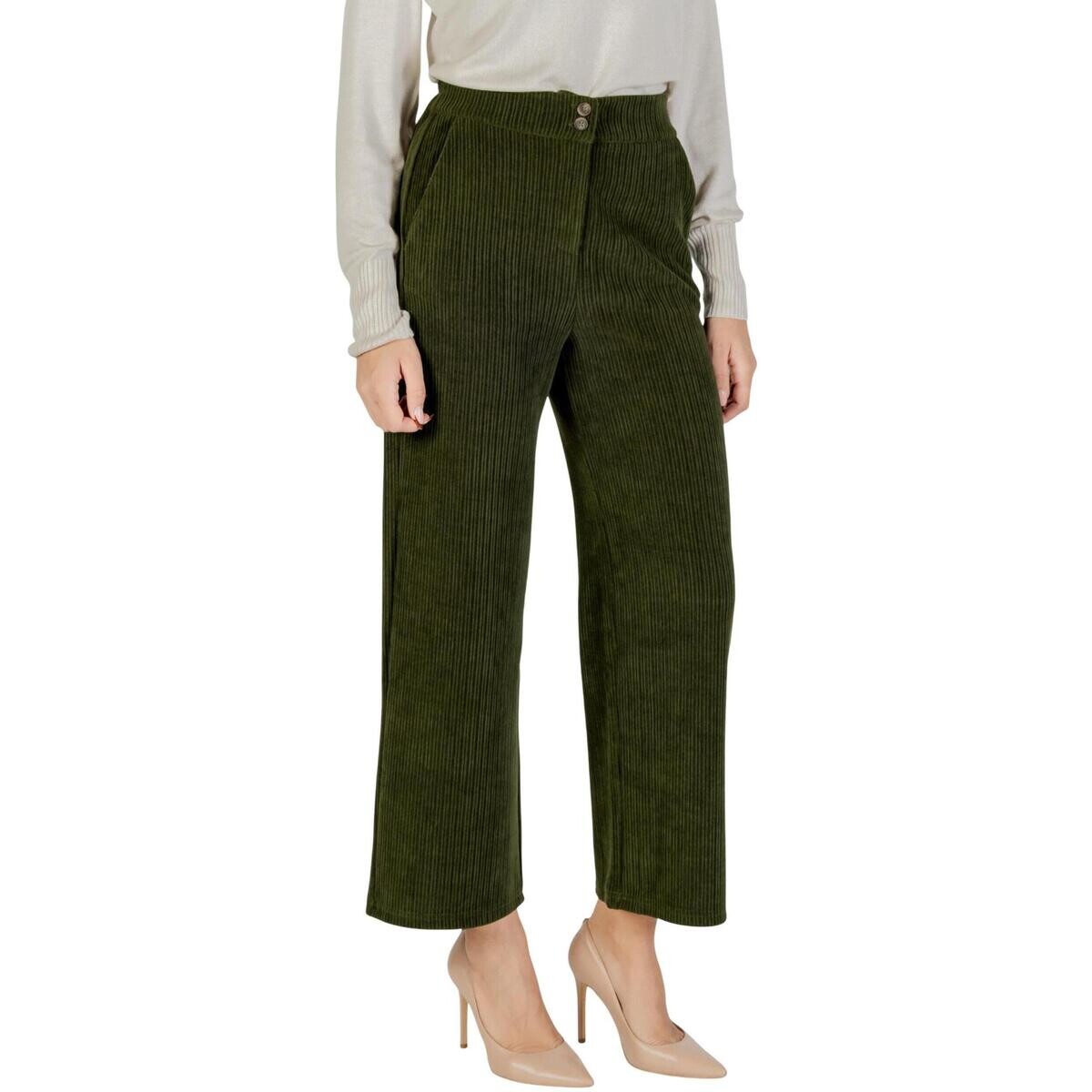 Ichi  IHKATE CORDUROY PA2 20124175  Zelená