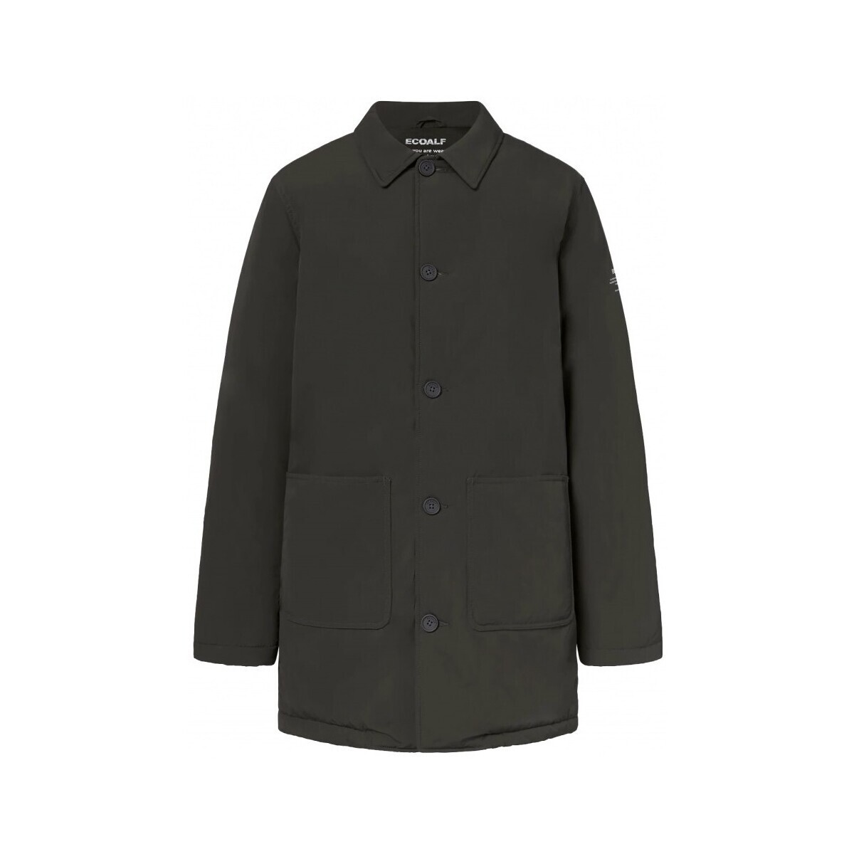 Ecoalf  ANCUA LONG JACKET M  Zelená