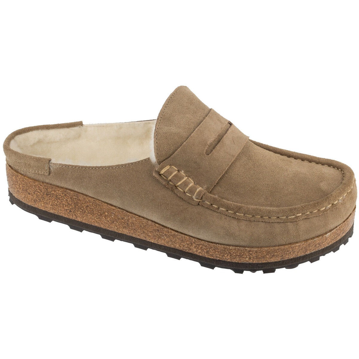 BIRKENSTOCK  Naples Shearling  Hnědá