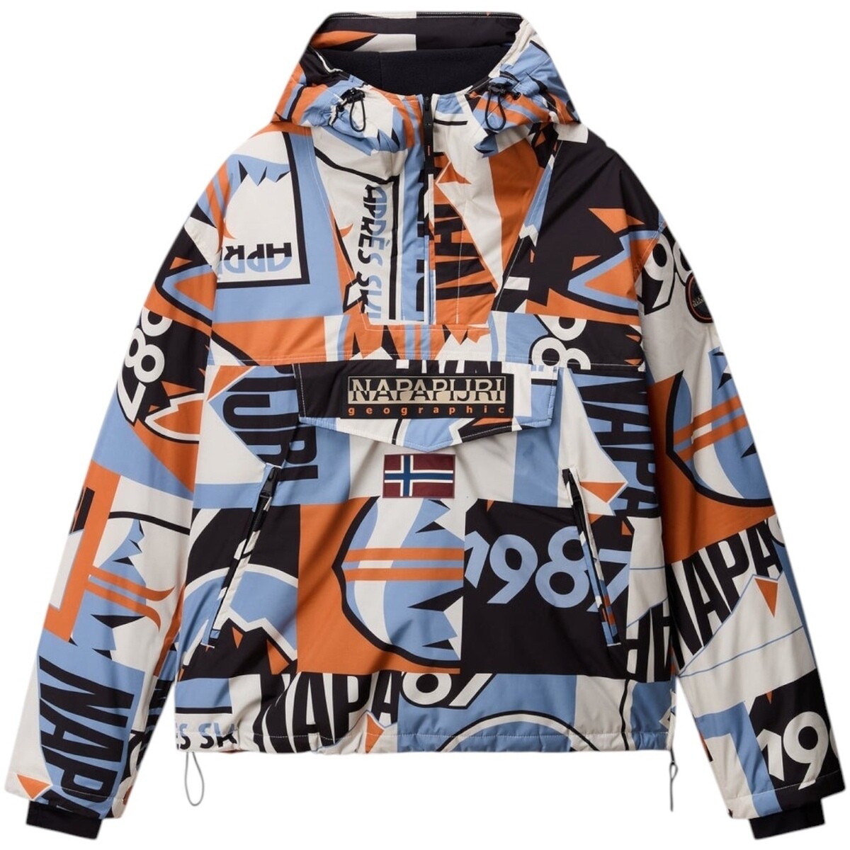 Napapijri  RF NEXT AOP NP0A88T8F  Oranžová