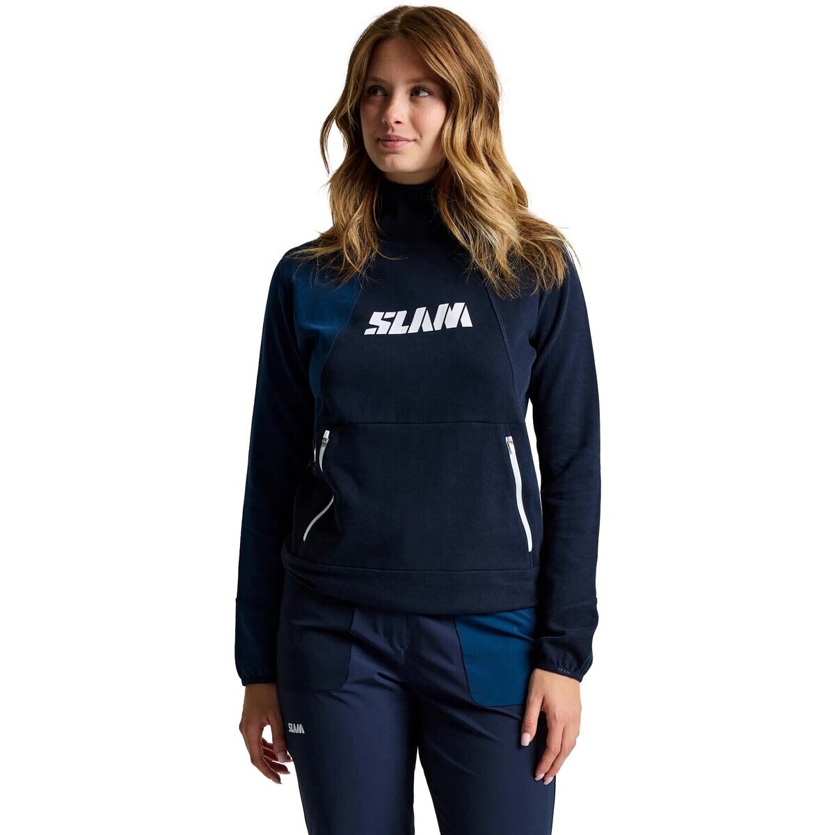 Slam  Graphic Ws Hoodie  Modrá