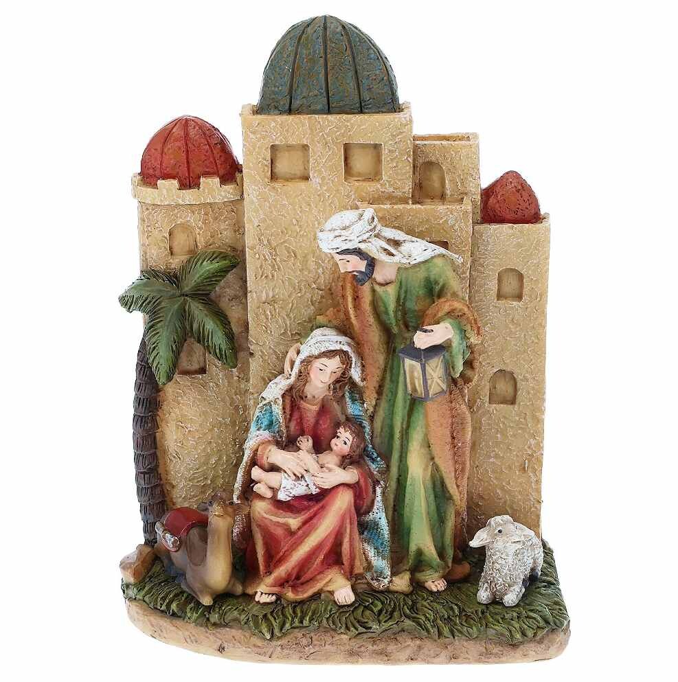 HOMESTYLING Betlém Vánoční dekorace 21 cm KO-AAA756750palm