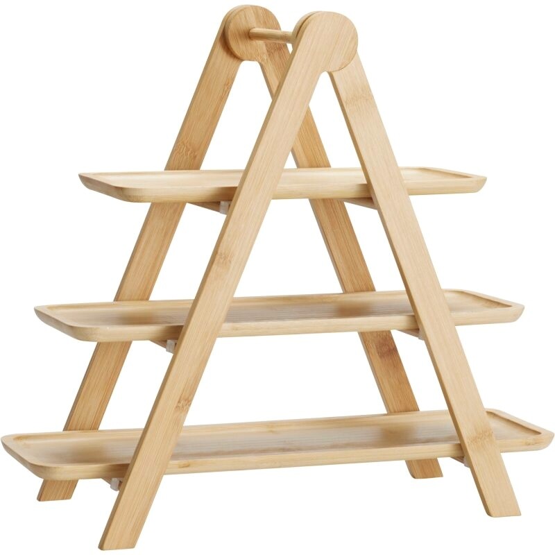 EXCELLENT HOUSEWARE Etažér servírovací 3 patra dřevěný  KO-784610520