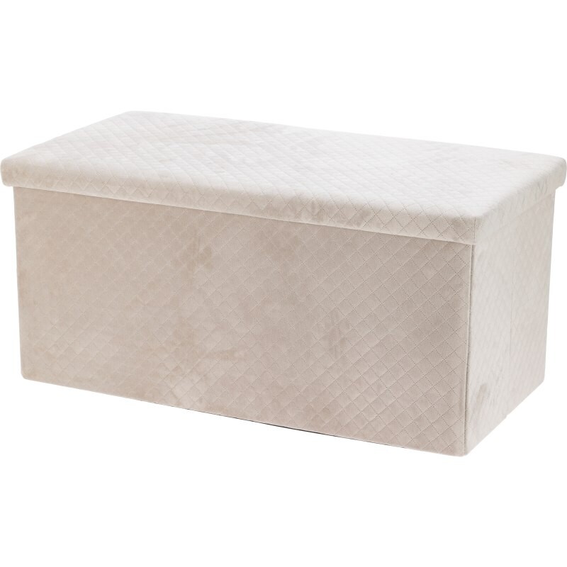 HOMESTYLING Taburet s úložným prostorem VELVET 76x38x38 cm KO-491016000
