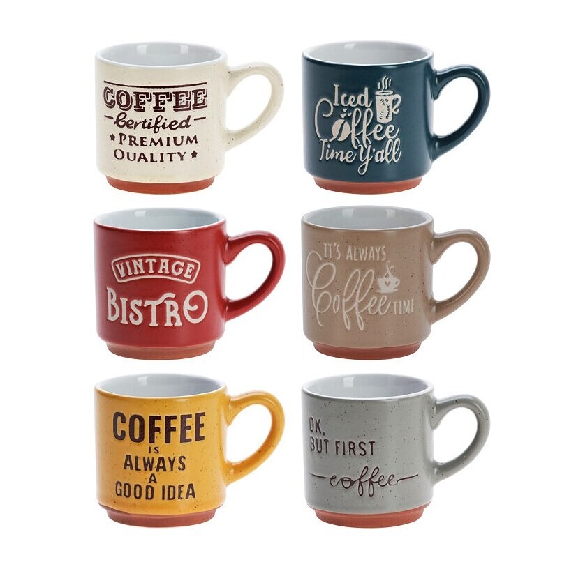 SIAKI Sada hrnků na kávu 6 ks KO-Q80000960