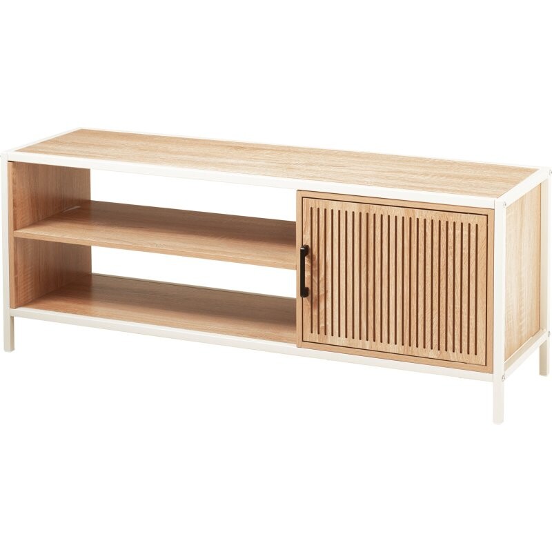 H & S COLLECTION TV stolek skříňka s policemi 116x33x45 cm  KO-NB1510640