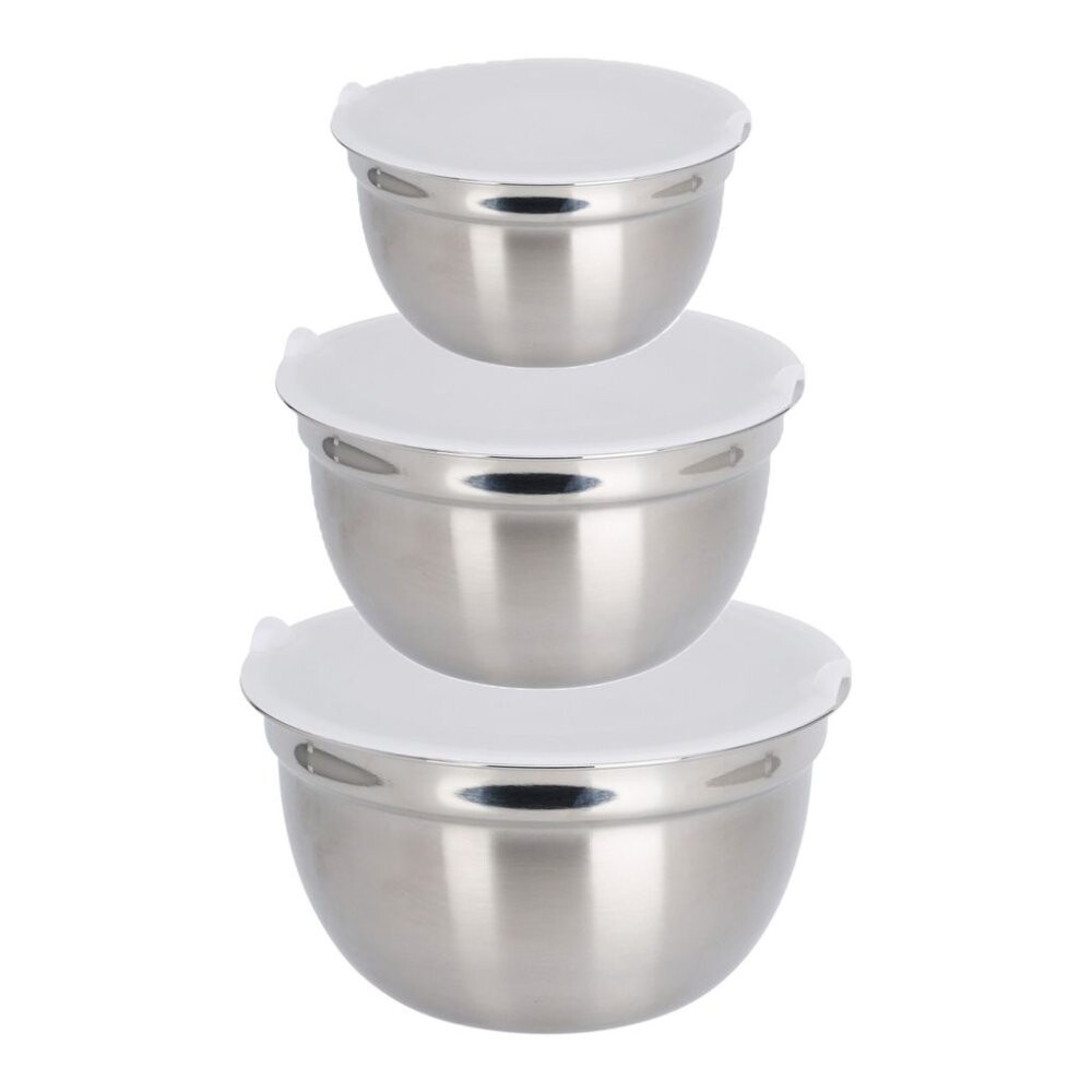 EXCELLENT HOUSEWARE Sada 3 ks nerezových misek KO-A15000020