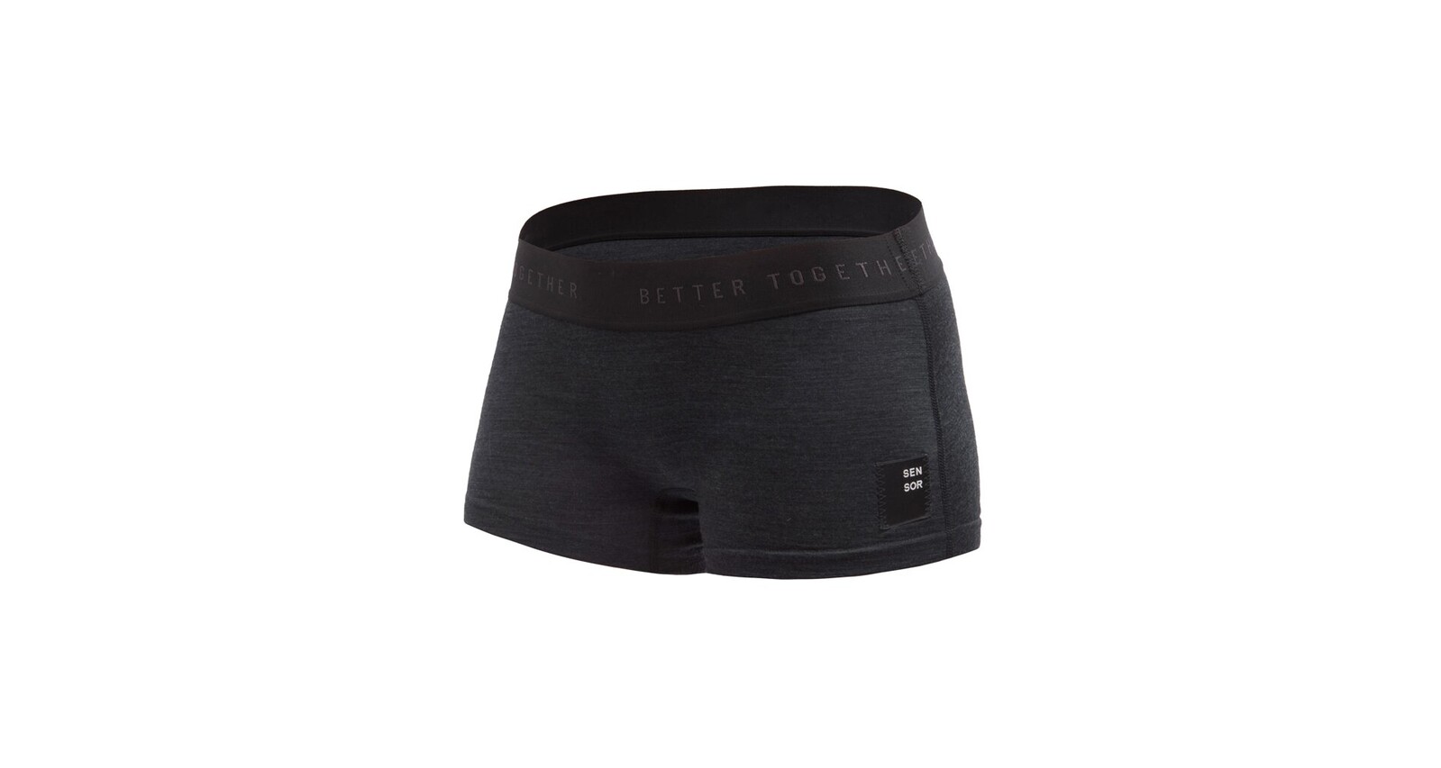 Dámské funkční kalhotky Sensor Merino Cordura s nohavičkou - černá Velikost: L