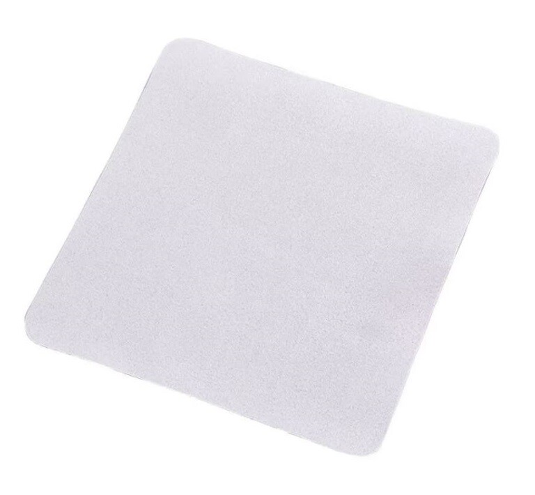 Hadřík na brýle z mikrovlákna - Šedý, 1 ks