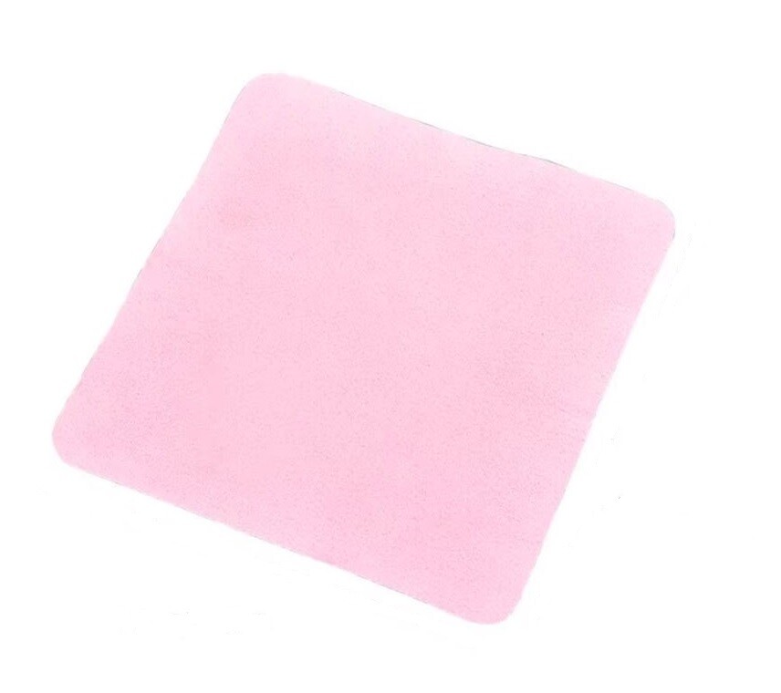 Hadřík na brýle z mikrovlákna - Růžový, 1 ks