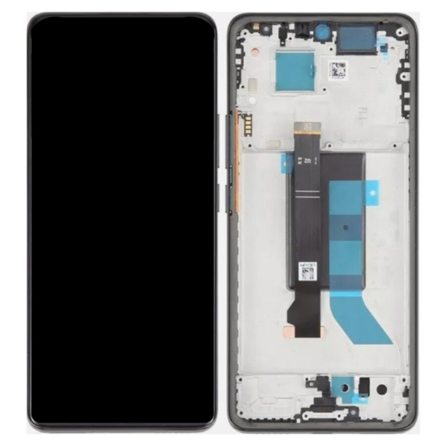 LCD display + dotyková deska + přední kryt pro Xiaomi 14, green (Service Pack)