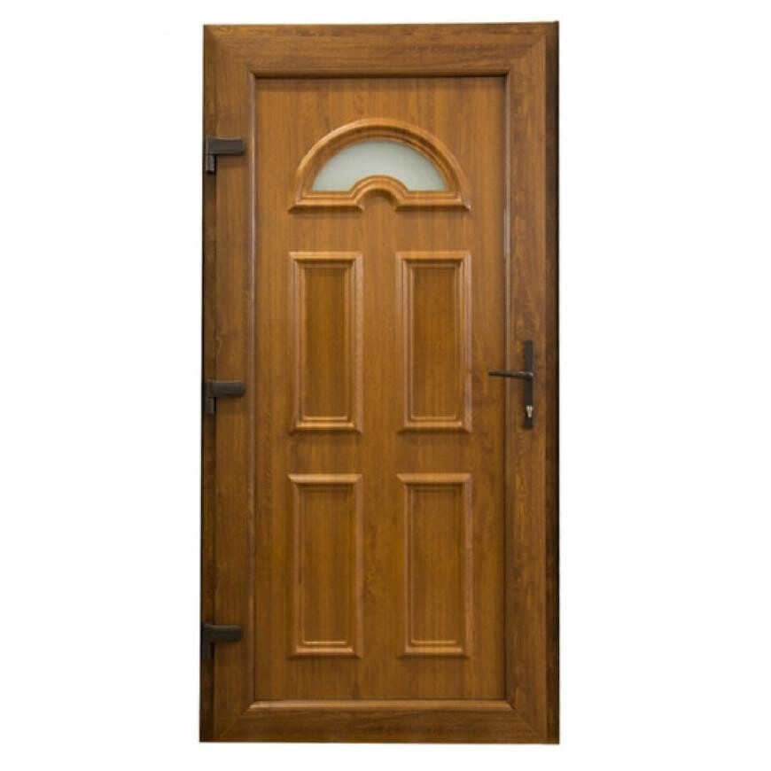 Vchodové dveře Ana 1 D25 80L 88x198x7 zlatý dub