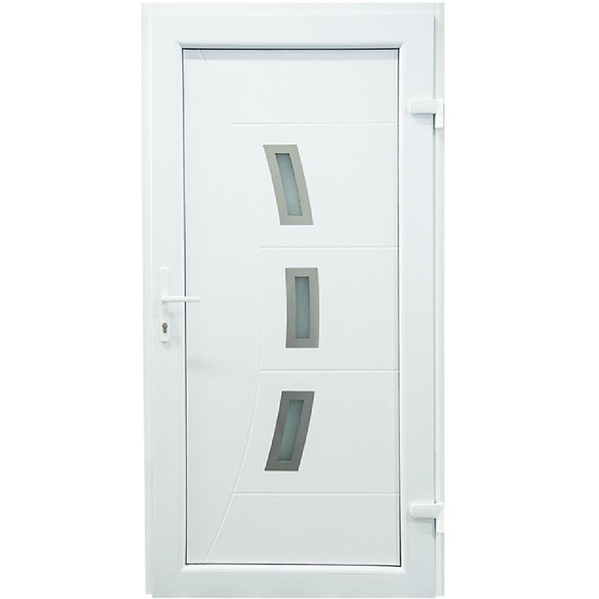 Vchodové dveře Candy D26 80P 88x198x7 bílé