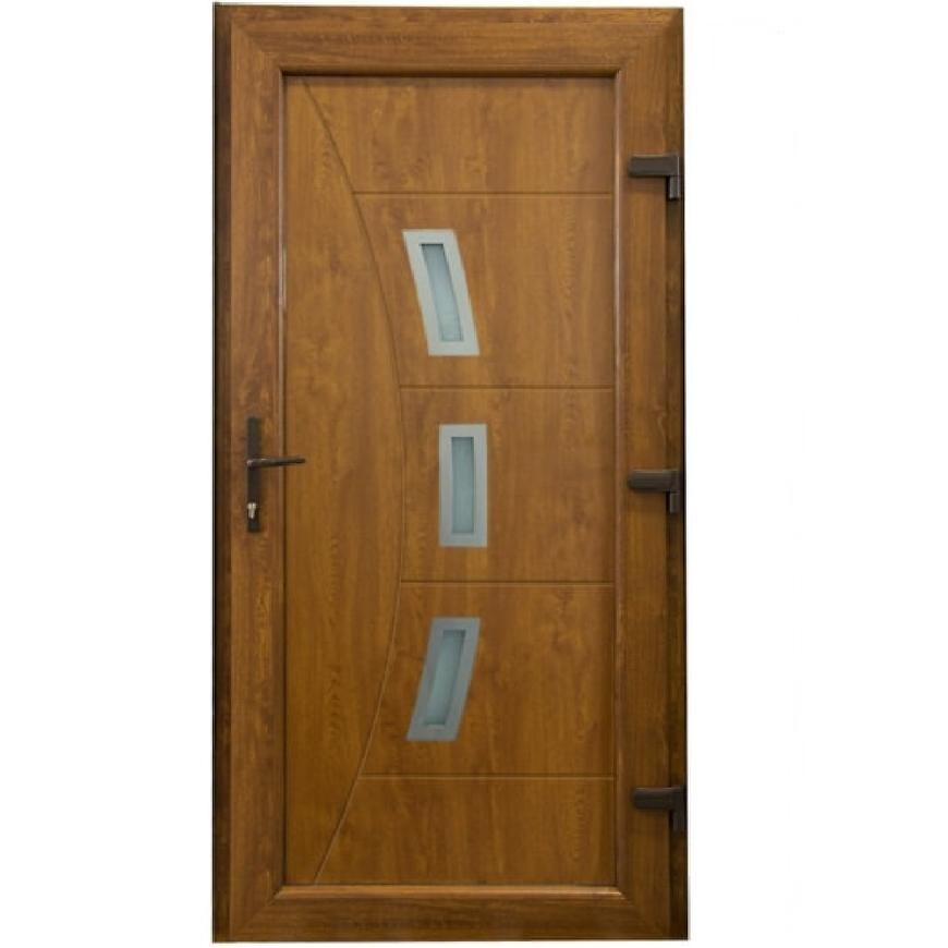 Vchodové dveře Candy D26 80P zlatý dub