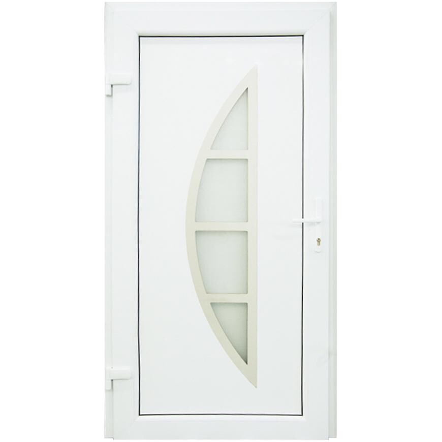 Vchodové dveře Helsinki D28 80L 88x198x7 bílé