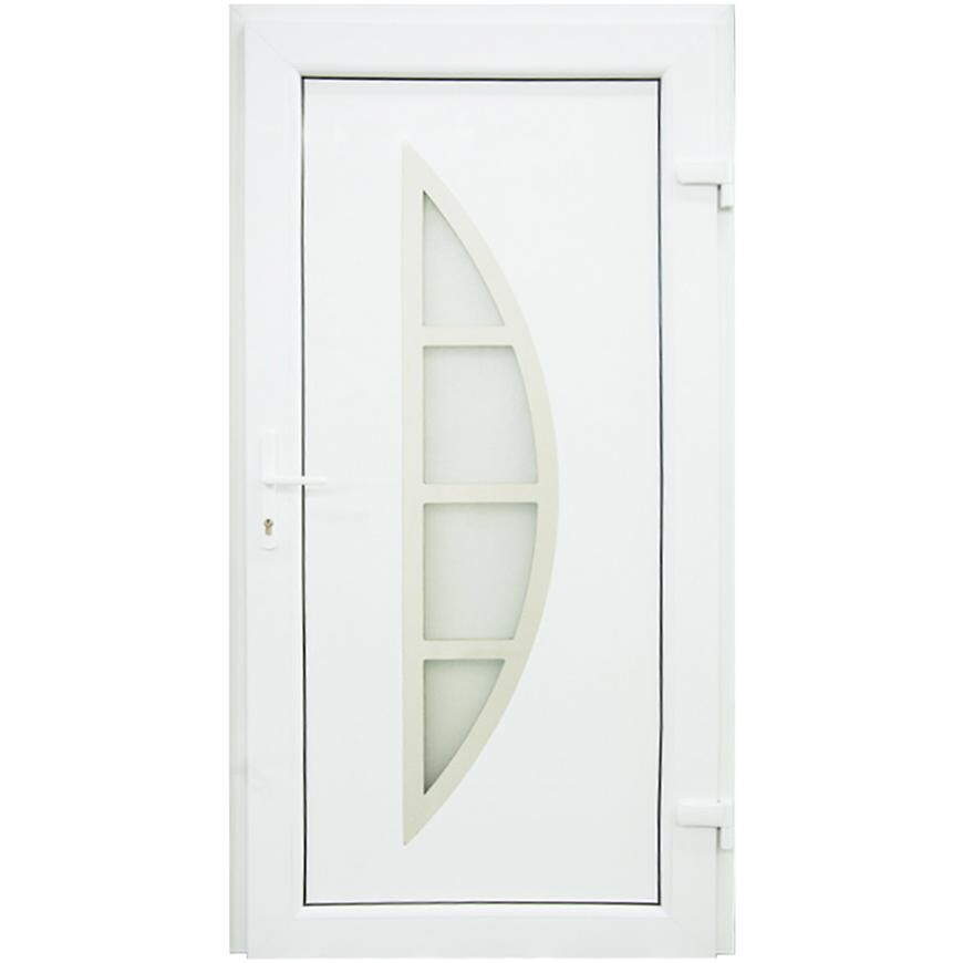 Vchodové dveře Helsinki D28 80P 88x198x7 bílé