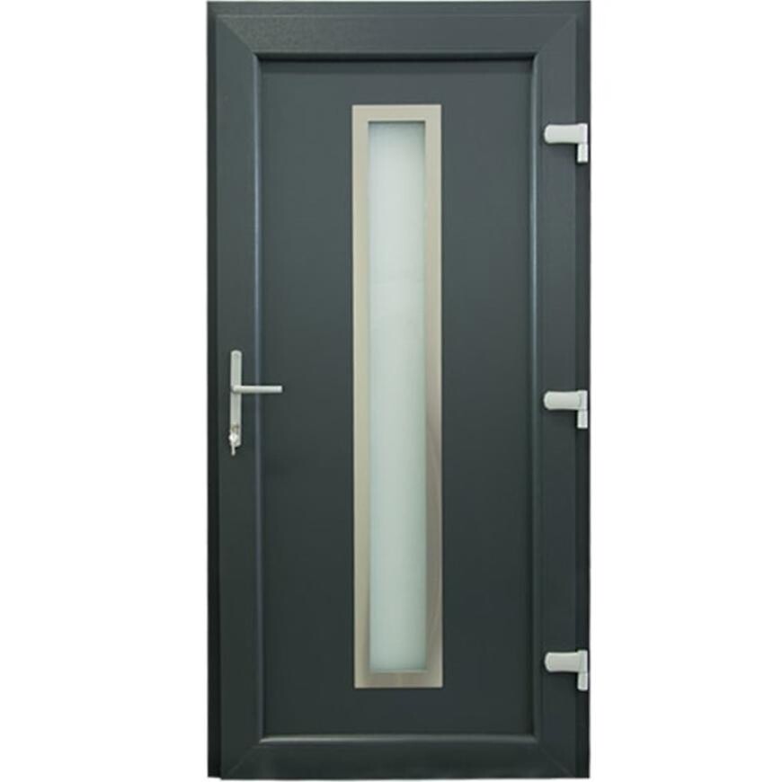 Vchodové dveře Colombo D29 80P 88x198x7 antracit