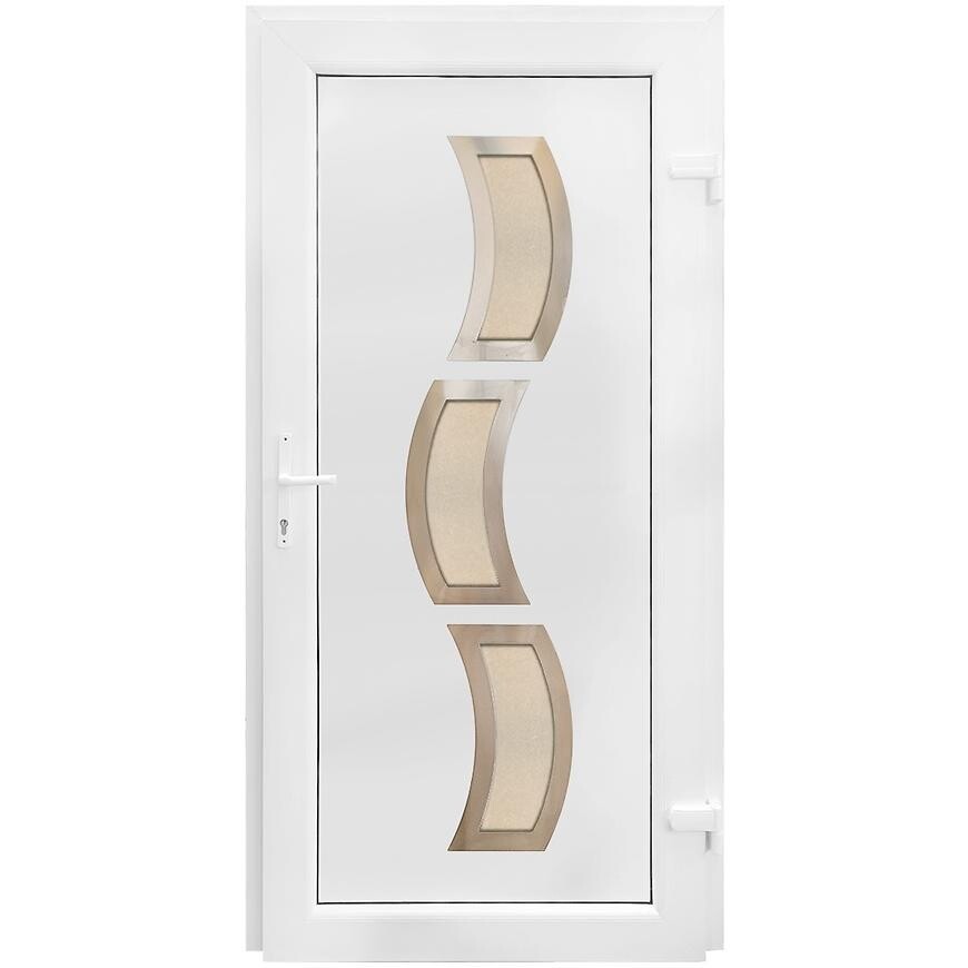 Vchodové dveře Osijek D32 80P bílé