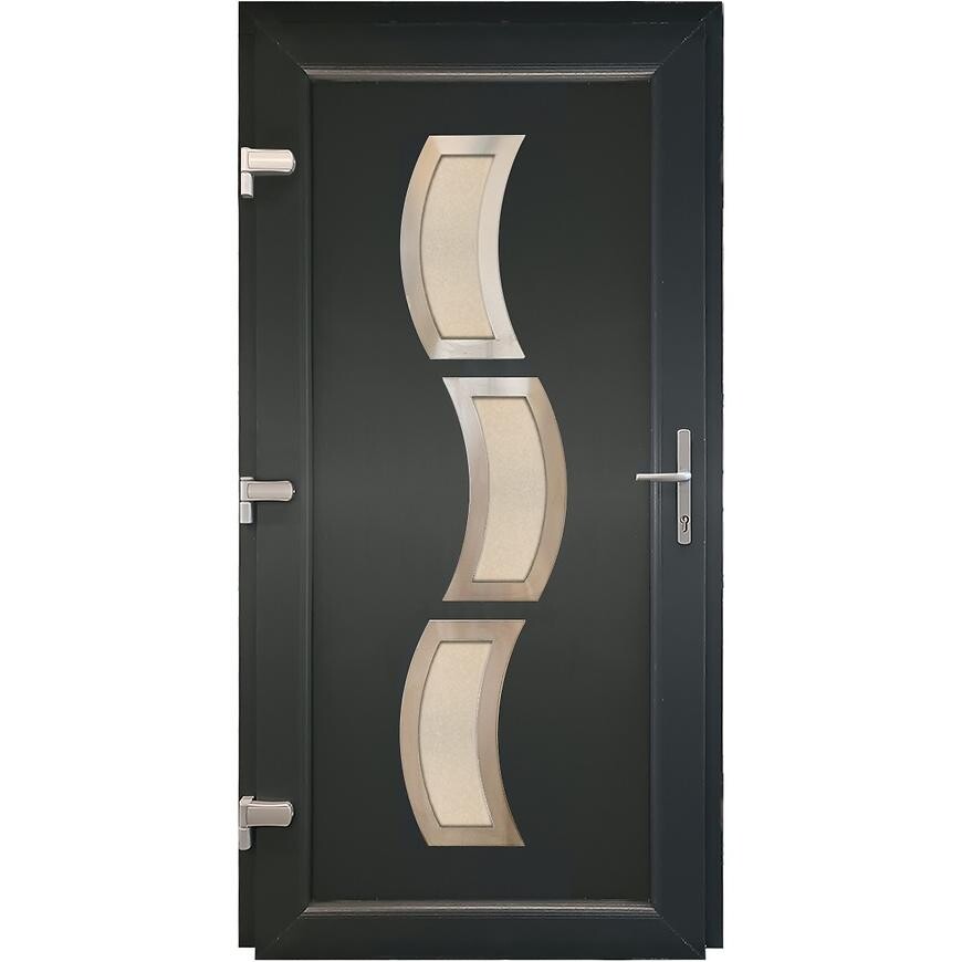 Vchodové dveře Osijek D32 80L antracit