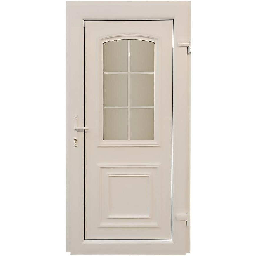 Vchodové dveře Rijeka D34 88x198x7 80P bílá