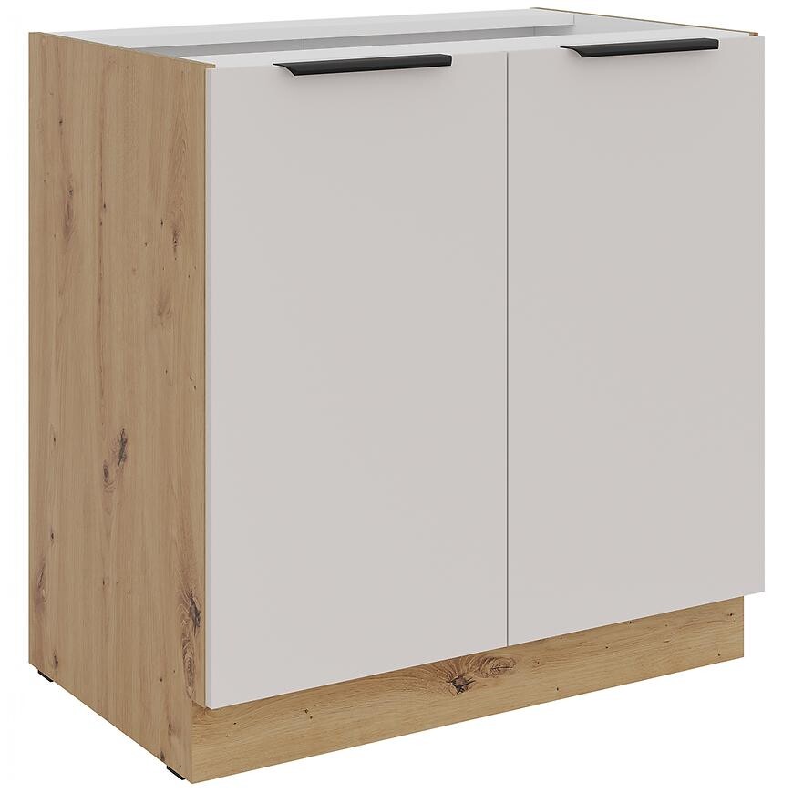 Kuchyňská skříňka Solea cashmere/artisan 80D 2F BB