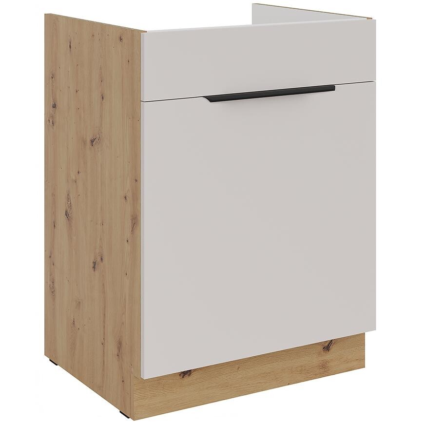 Kuchyňská skříňka Solea cashmere/artisan 60ZL 1S BB