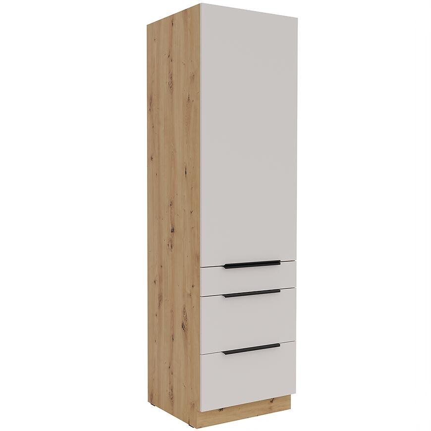 Kuchyňská skříňka Solea cashmere/artisan 60DKS-210 1F 3S