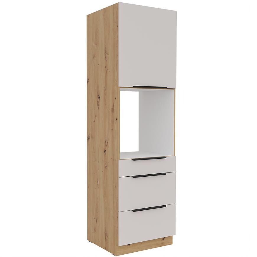 Kuchyňská skříňka Solea cashmere/artisan 60DPS-210 1F 3S