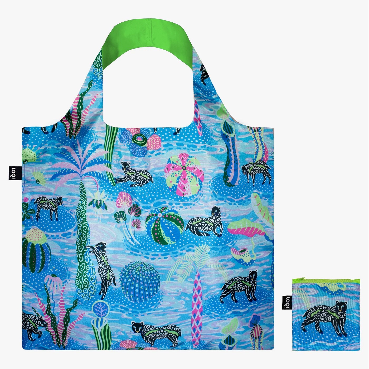 Skládací nákupní taška LOQI SAM WILDE Quandary Quagmire