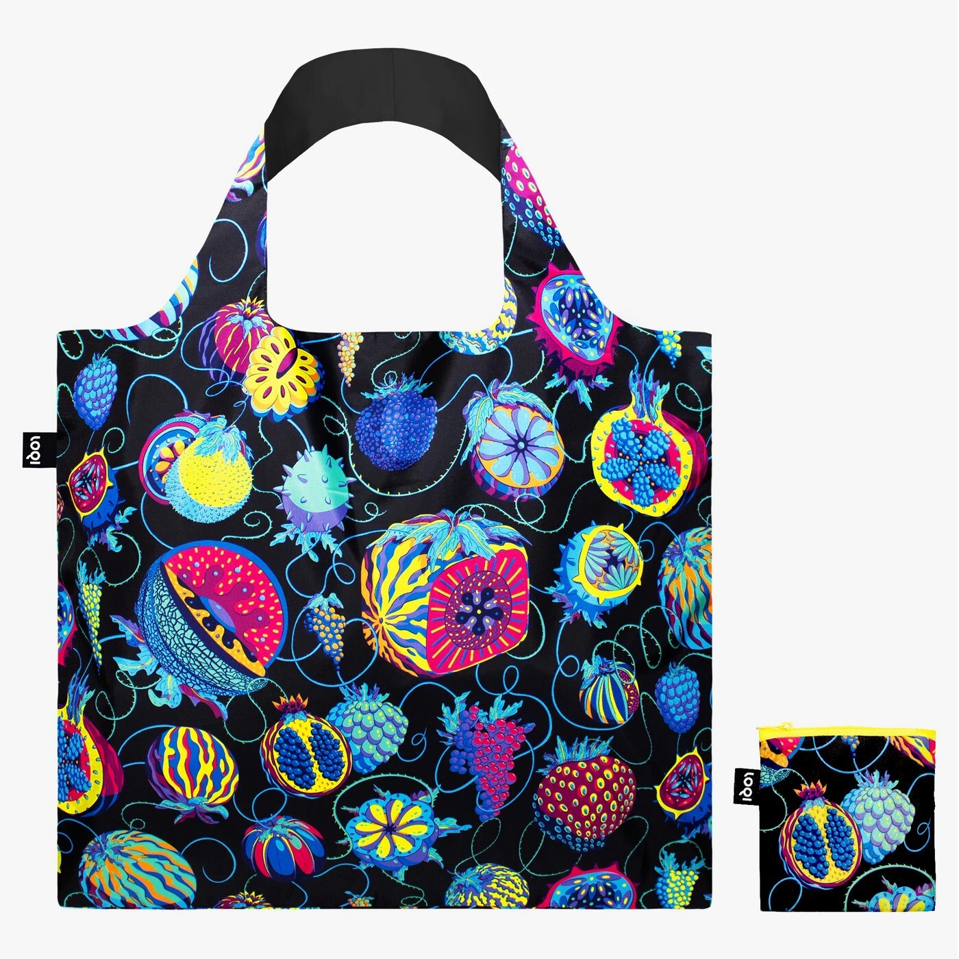 Skládací nákupní taška LOQI SAM WILDE Baneful Bounty