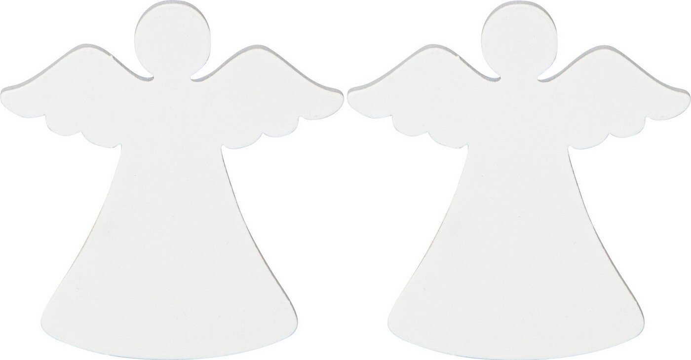 Dekorativní anděl na svícen 2 ks Star Trading Accessorize - bílý