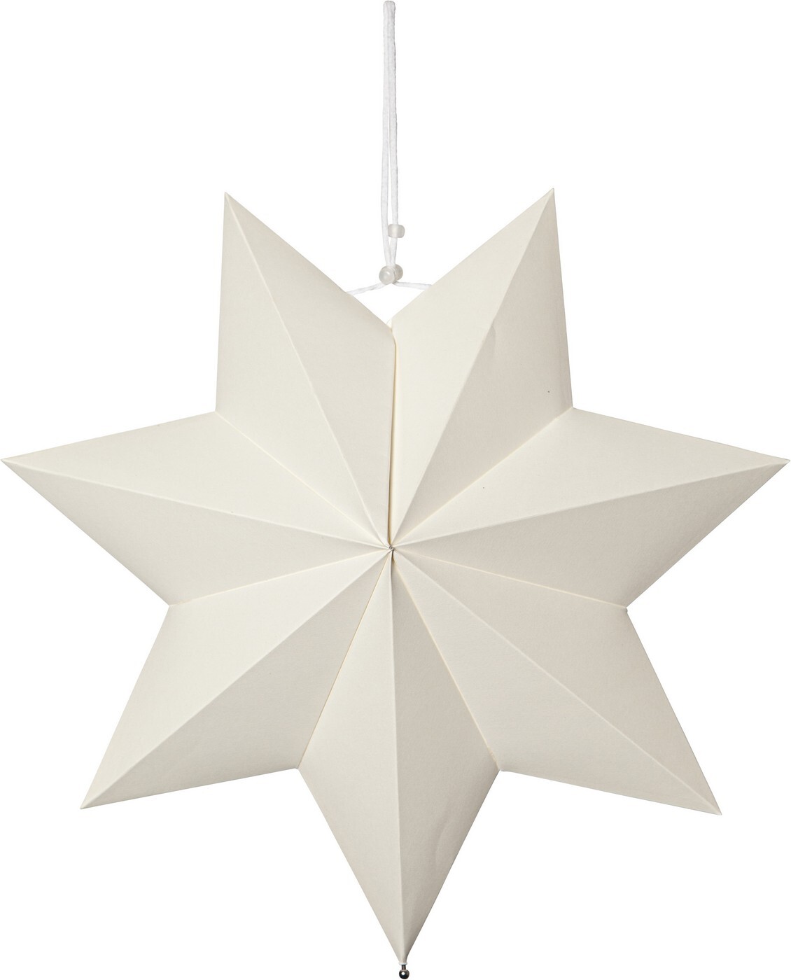 Papírová hvězda průměr 40 cm Star Trading Polar -bílá