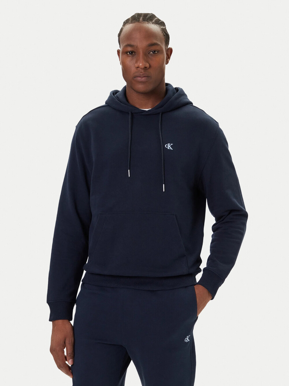 Calvin Klein pánská modrá mikina LV04RC297GCEF S