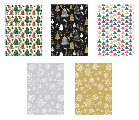 PAW Vánoční balicí papír PAW - 0,7 x 5 m - AGP90224054