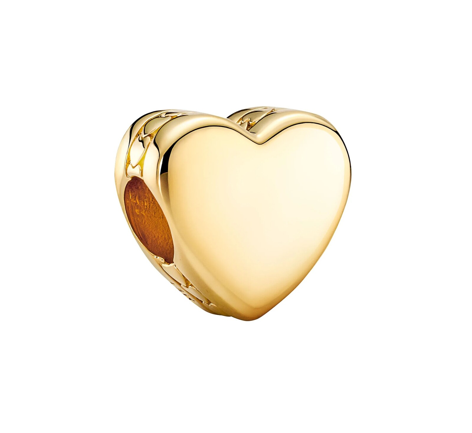 Pandora Pozlacený srdíčkový korálek Shine Moments 762015C00