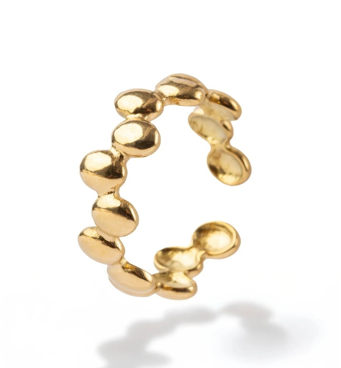 Marc Malone Originální otevřený prsten z oceli Éclat MCR250283G