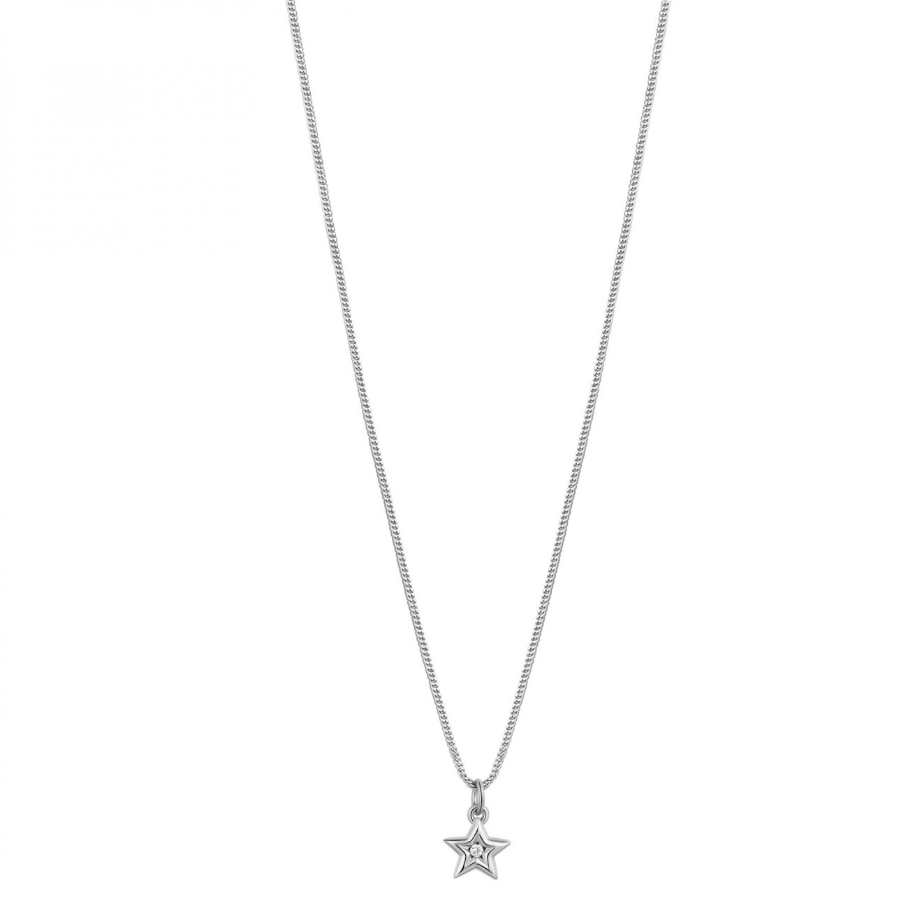Rosato Něžný stříbrný náhrdelník Hvězda Allegra RZAL037 (řetízek, přívěsek)