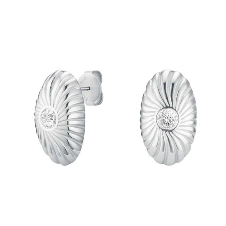 Rosefield Výrazné ocelové náušnice Solitaire JEBTG-J1203