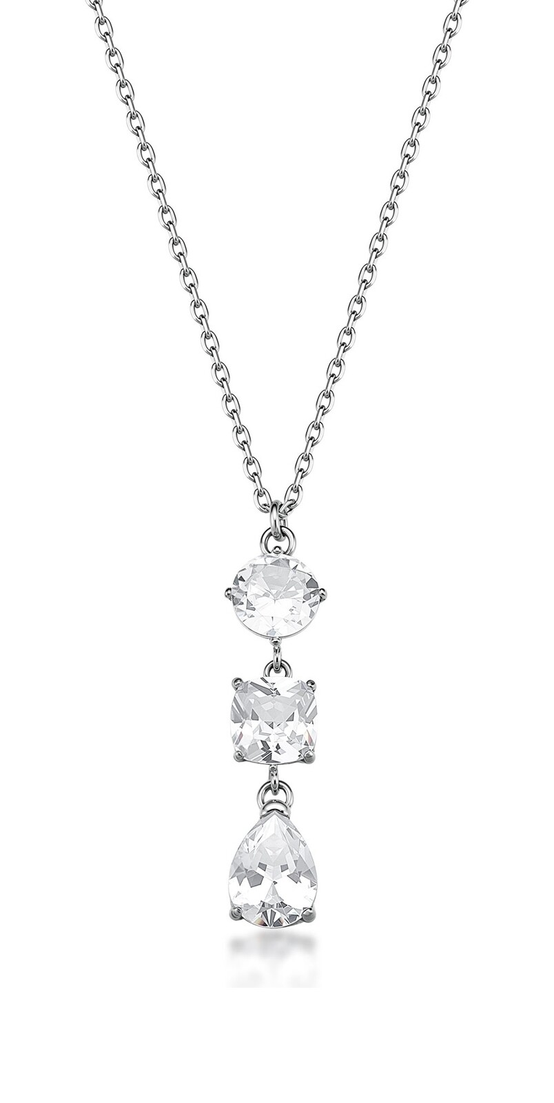 Brosway Elegantní dámský náhrdelník s čirými zirkony Dreaming BIG01