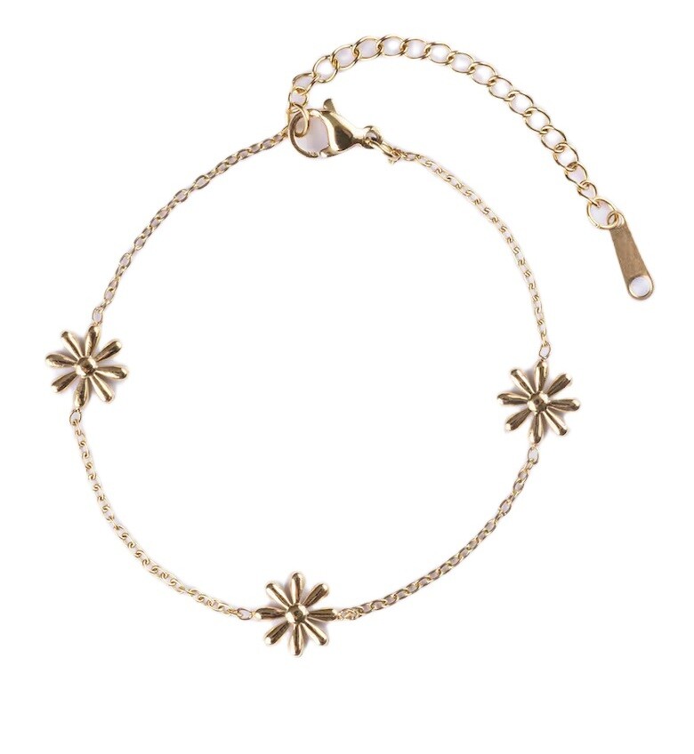 Emily Westwood Krásný pozlacený náramek z oceli Elaris EWB250373G