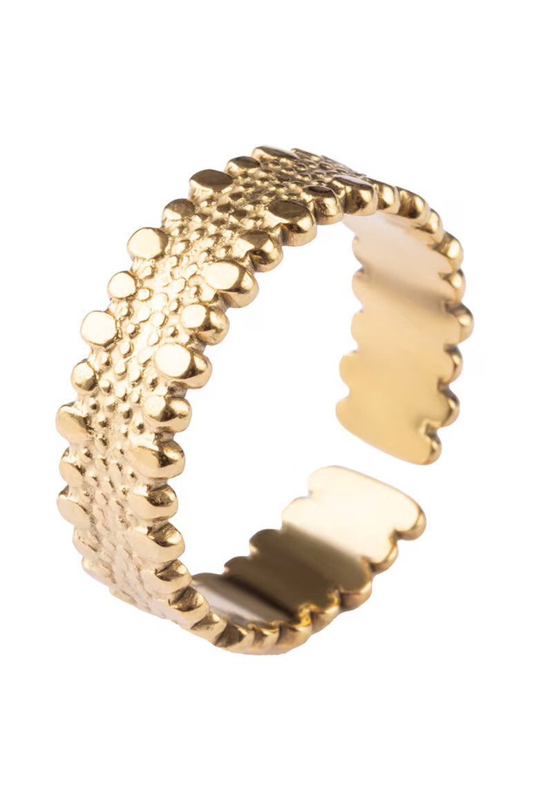 Emily Westwood Pozlacený otevřený prsten Petralyn EWR250280G