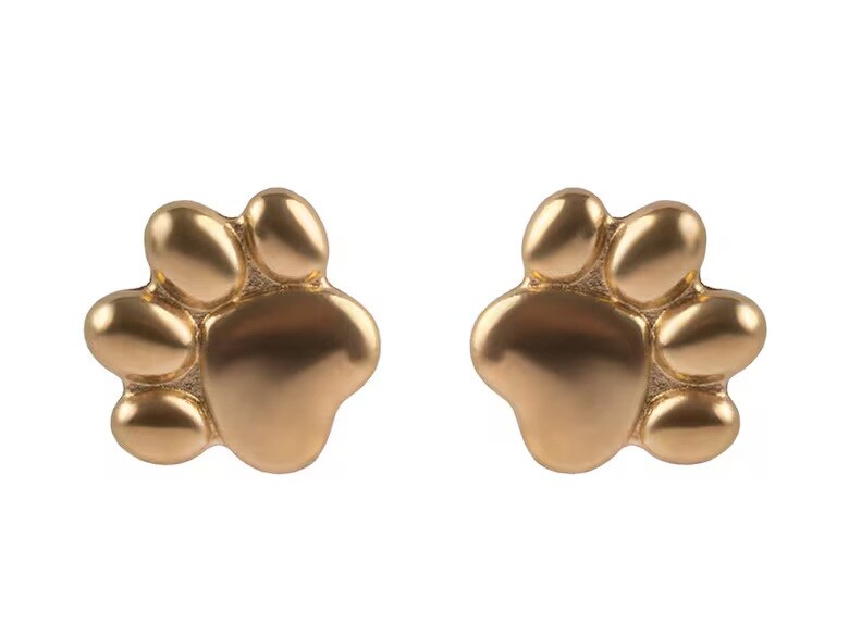 Emily Westwood Pozlacené náušnice Tlapky Ysolde EWE250383G